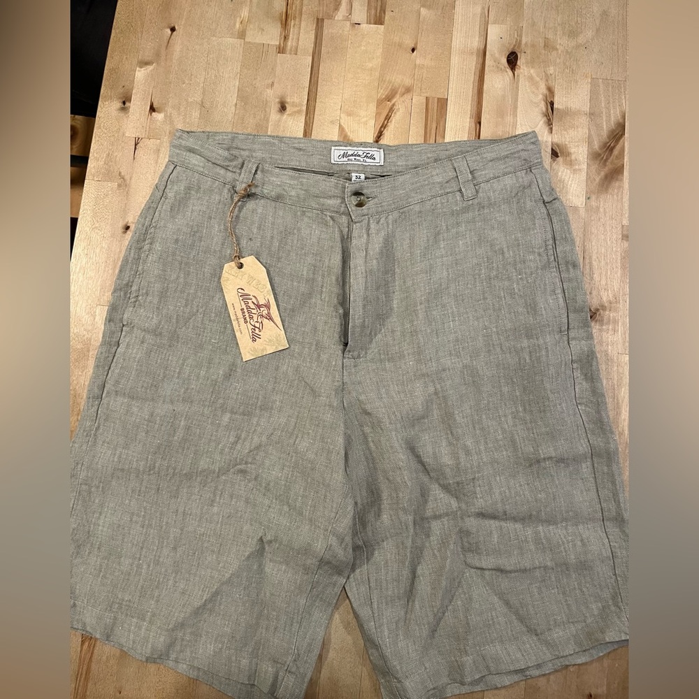 MaddaFella Men’s Linen Shorts